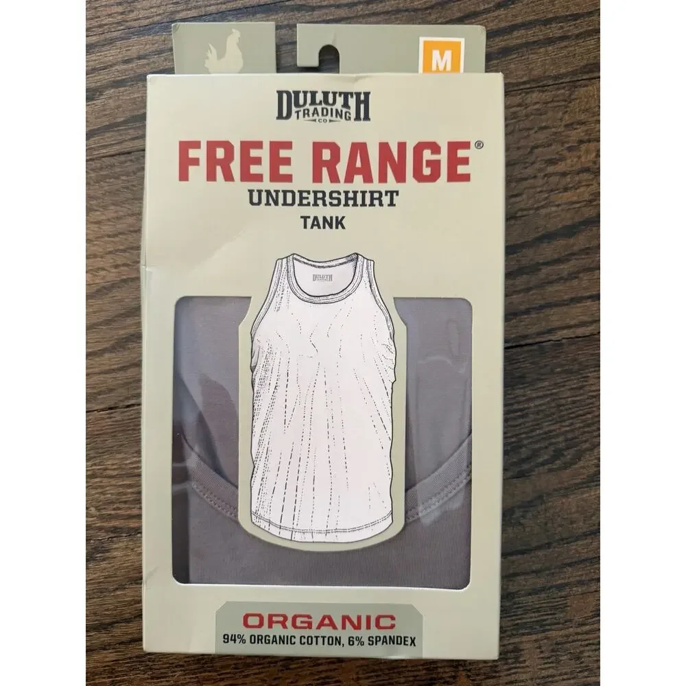 Duluth Trading Mens Free Range Undershirt Tank M Armachillo Boxer Briefs S NWT